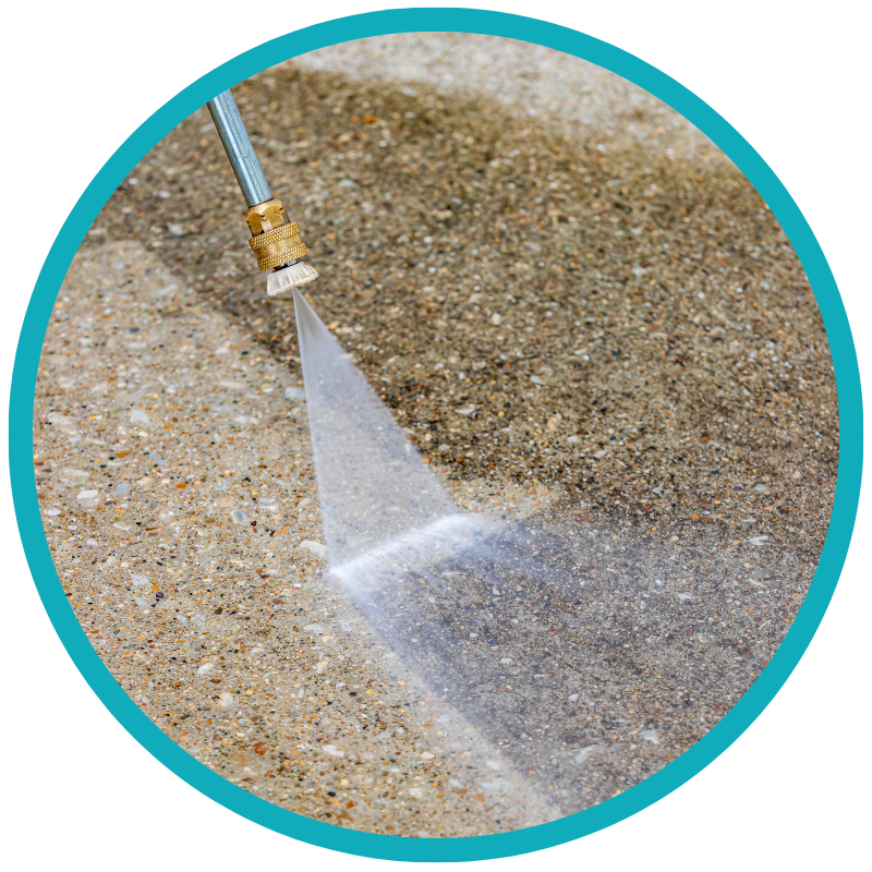 concrete cleaning